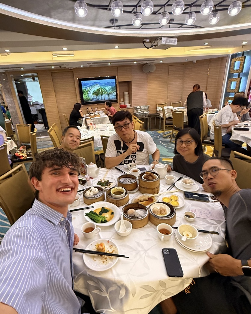 Dim sum lunch with the Casual Films team in Hong Kong